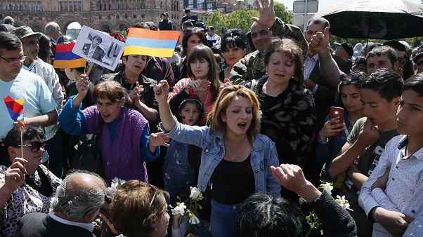 Armenien im Umbruch erinnert an Massaker von 1915 bis 1917 Armenien im Umbruch erinnert an Massaker von 1915 bis 1917