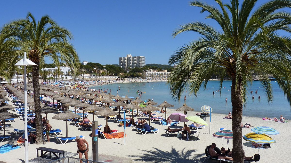 Strand von Palma de Mallorca