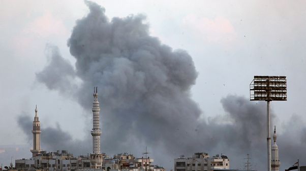 La camp de réfugiés de Yarmouk sous les bombes La camp de réfugiés de Yarmouk sous les bombes