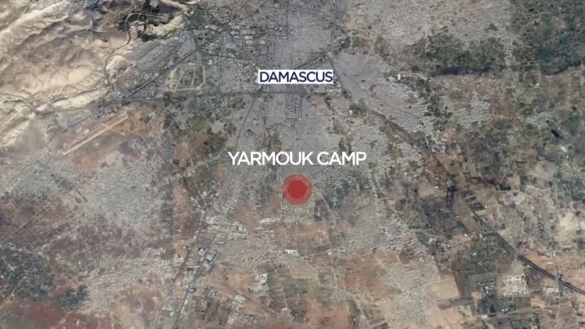 Campo de refugiados de Yarmouk debaixo de fogo