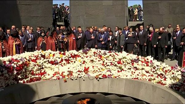 Armenia recuerda a las víctimas del genocidio de 1915 Armenia recuerda a las víctimas del genocidio de 1915