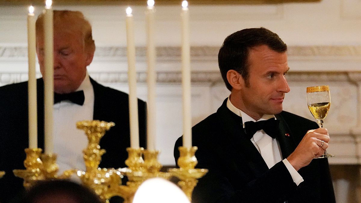 White House state dinner for Emmanuel Macron