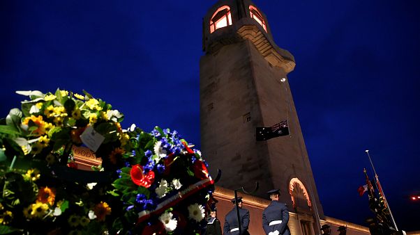 La France commémore le sacrifice des Australiens et des Néo-Zélandais en 1918 La France commémore le sacrifice des Australiens et des Néo-Zélandais en 1918