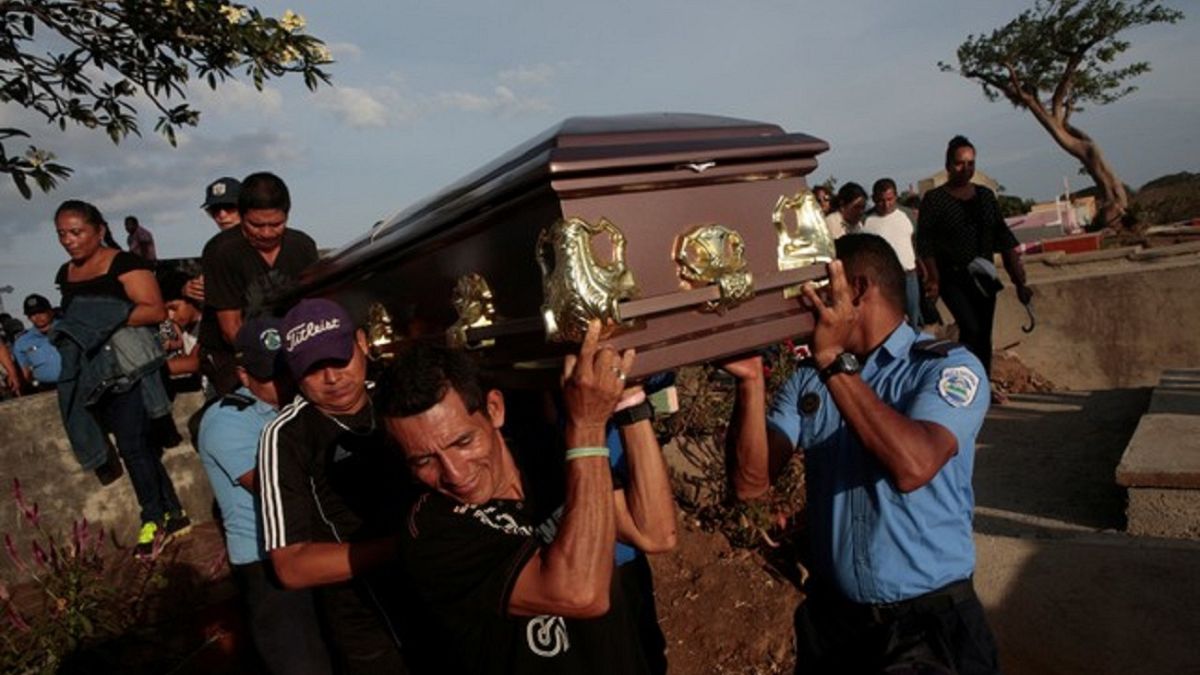 Νικαράγουα: Ολονυχτία στη μνήμη των αστυνομικών που σκοτώθηκαν στις διαδηλώσεις