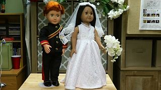عروسک‌های ازدواج شاهزاده هری و مگان مارکل