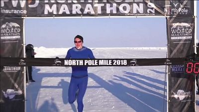 Рекорд в забеге на Северном полюсе