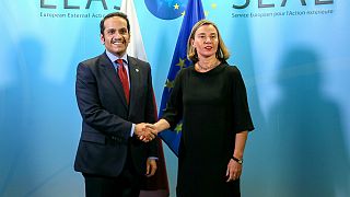 مسئول سیاست خارجی اتحادیه اروپا و وزیر خارجه قطر