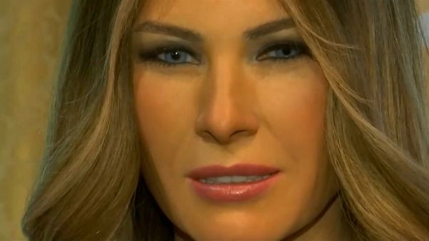 Melania Trump als Wachsfigur Melania Trump als Wachsfigur