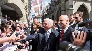 Staatsbesuch bei Freunden: Deutscher Bundespräsident Steinmeier in Schweiz