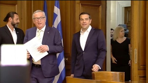 Juncker respalda la recuperación de Grecia Juncker respalda la recuperación de Grecia