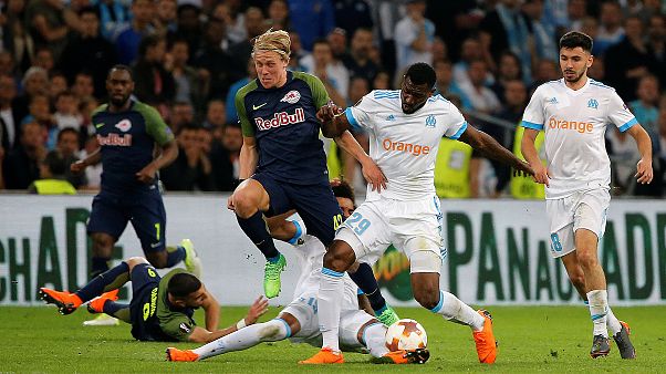 Europa League: Salzburg unterliegt Marseille Europa League: Salzburg unterliegt Marseille