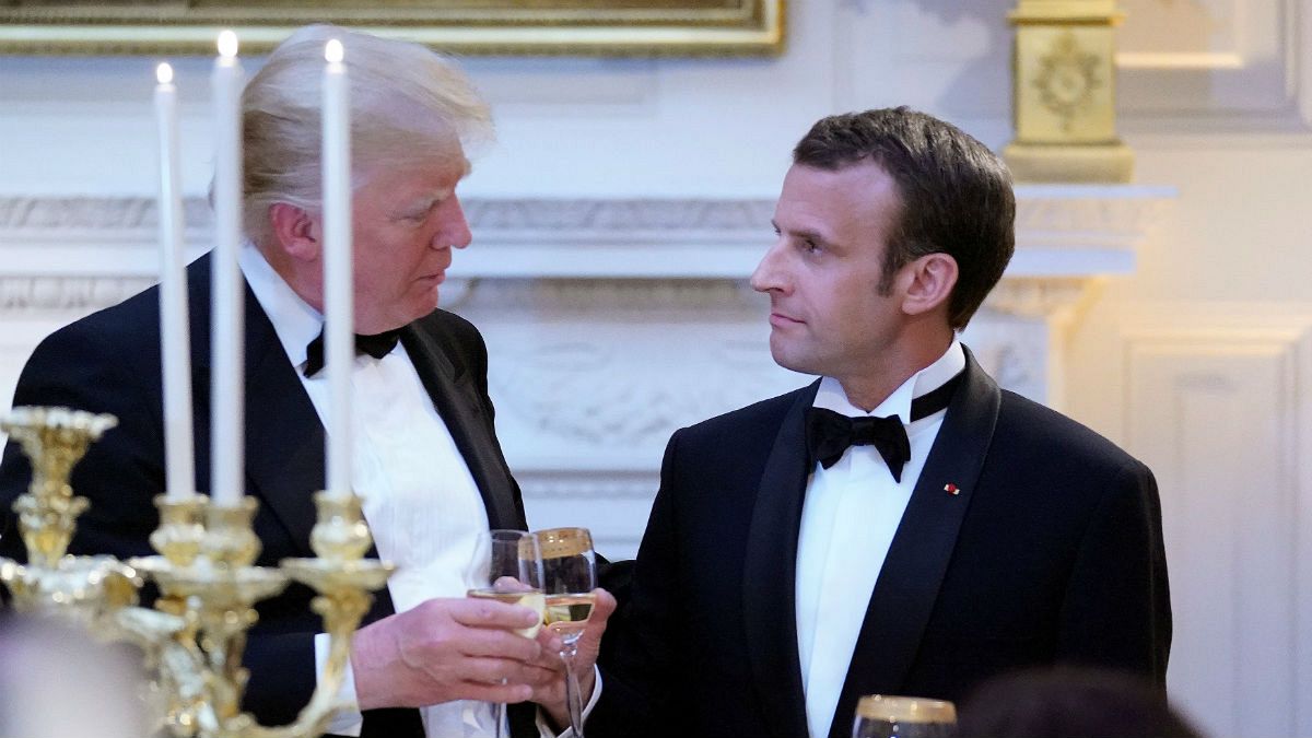 Emmanuel Macron - Donald Trump 