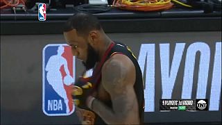 Cleveland's LeBron James thrills crowd after securing win over Indiana Pacers