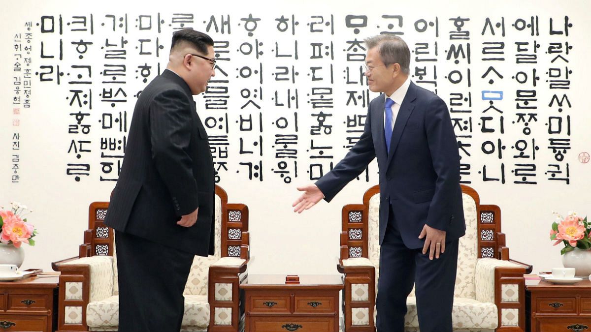 دیدار رهبران کره شمالی و جنوبی