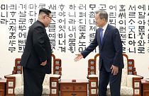 دیدار رهبران کره شمالی و جنوبی