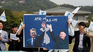 Güney ve Kuzey Kore liderleri tarihi zirvede nükleer silahsızlandırma kararında uzlaştı