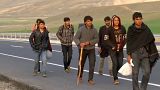 Surge in Afghan refugees arriving in Turkey