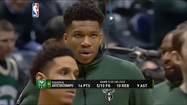 NBA, playoff: Milwaukee batte Boston 97-86 NBA, playoff: Milwaukee batte Boston 97-86