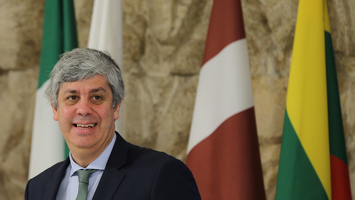 Mario Centeno portugál pénzügyminiszter, az eurócsoport elnöke
