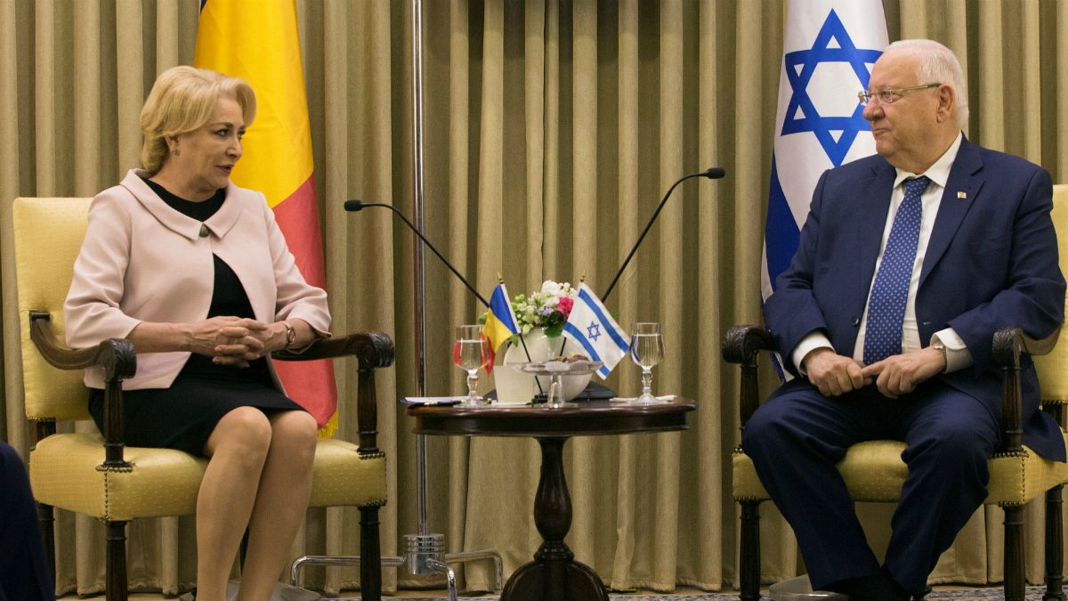 سفر نخست وزیر رومانی به اسرائیل