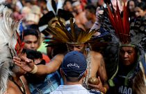 Des indigènes manifestent pour défendre leurs terres