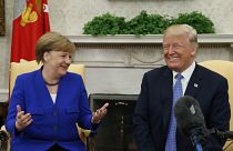 Treffen Merkel-Trump in Washington