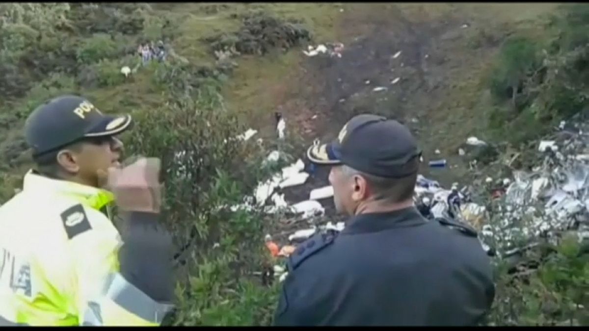 Colombian plane crash in November 2016