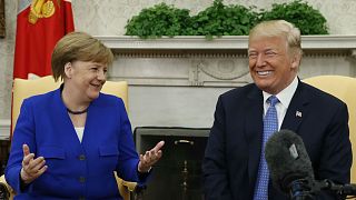 Watch again: Trump and Merkel hold joint press conference