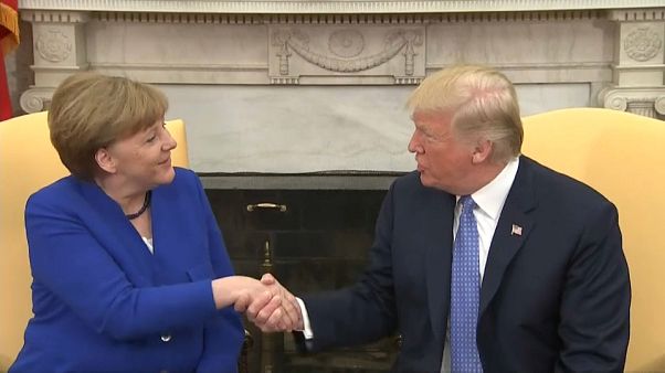 Merkel trata de convencer a Trump de que cambie de idea sobre Irán Merkel trata de convencer a Trump de que cambie de idea sobre Irán