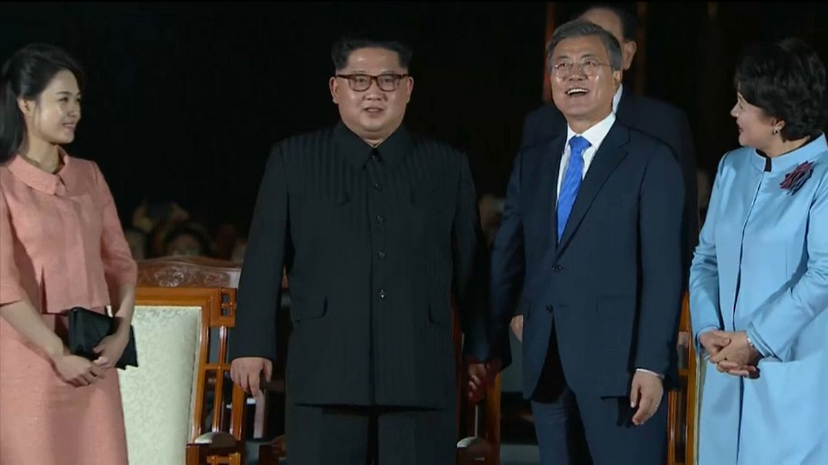 Pyongyang e Seul de mão dada no encerramento de cimeira histórica