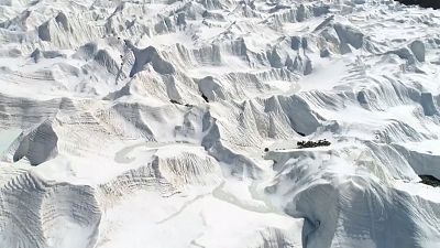 Mistério no colapso de um glaciar na China