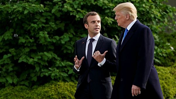 Donald Trump - Emmanuel Macron Donald Trump - Emmanuel Macron