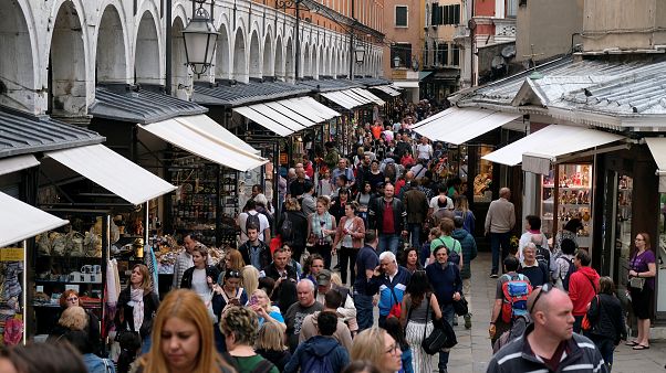 Des portiques pour contrôler le flot de touristes à Venise Des portiques pour contrôler le flot de touristes à Venise