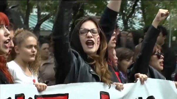 Uxue Álvarez, Movimiento feminista de Pamplona: "La justicia es patriarcal, nos culpabliza y nos desprotege" Uxue Álvarez, Movimiento feminista de Pamplona: "La justicia es patriarcal, nos culpabliza y nos desprotege"