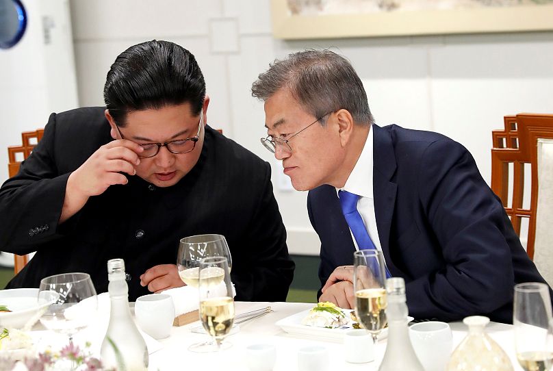 Korea Summit Press Pool/Pool via Reuters