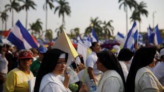 Los nicaragüenses católicos piden paz, justicia y la salida de Daniel Ortega