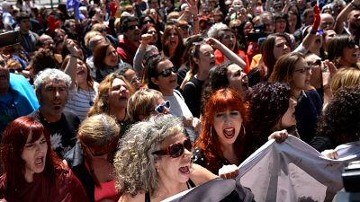 Tagelange Proteste gegen Missbrauchsurteil in Pamplona