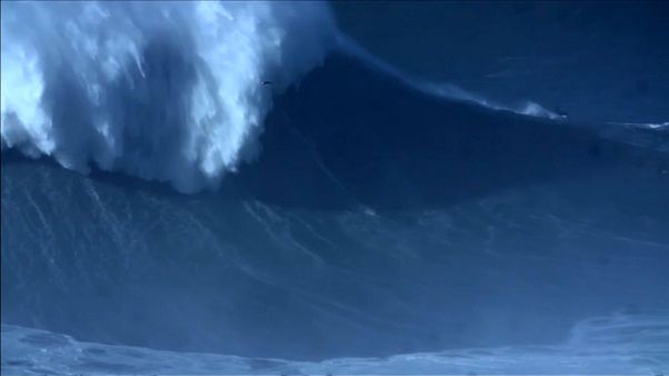 24-Meter-Welle: Neuer Surf-Weltrekord aufgestellt 24-Meter-Welle: Neuer Surf-Weltrekord aufgestellt