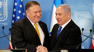 Pompeo deixou bem expresso a forte aliança com Netanyahu