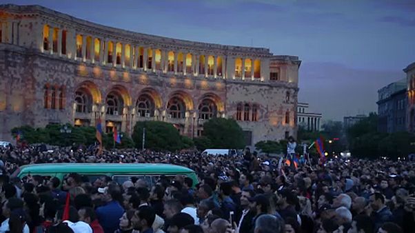 Armenia opposition leader Pashinyan formally nominated PM candidate Armenia opposition leader Pashinyan formally nominated PM candidate