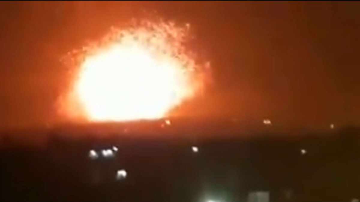 انفجار در حما