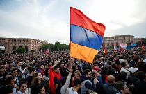 Baño de masas para el líder de la revolución armenia