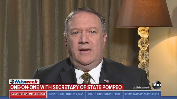 Pompeo dice que Piongyang deberá tomar medidas "irreversibles" Pompeo dice que Piongyang deberá tomar medidas "irreversibles"