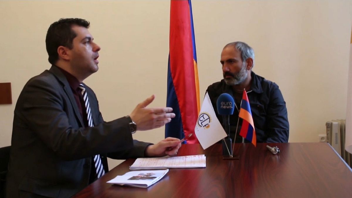Armenia's man of the hour, Nikol Pashinyan