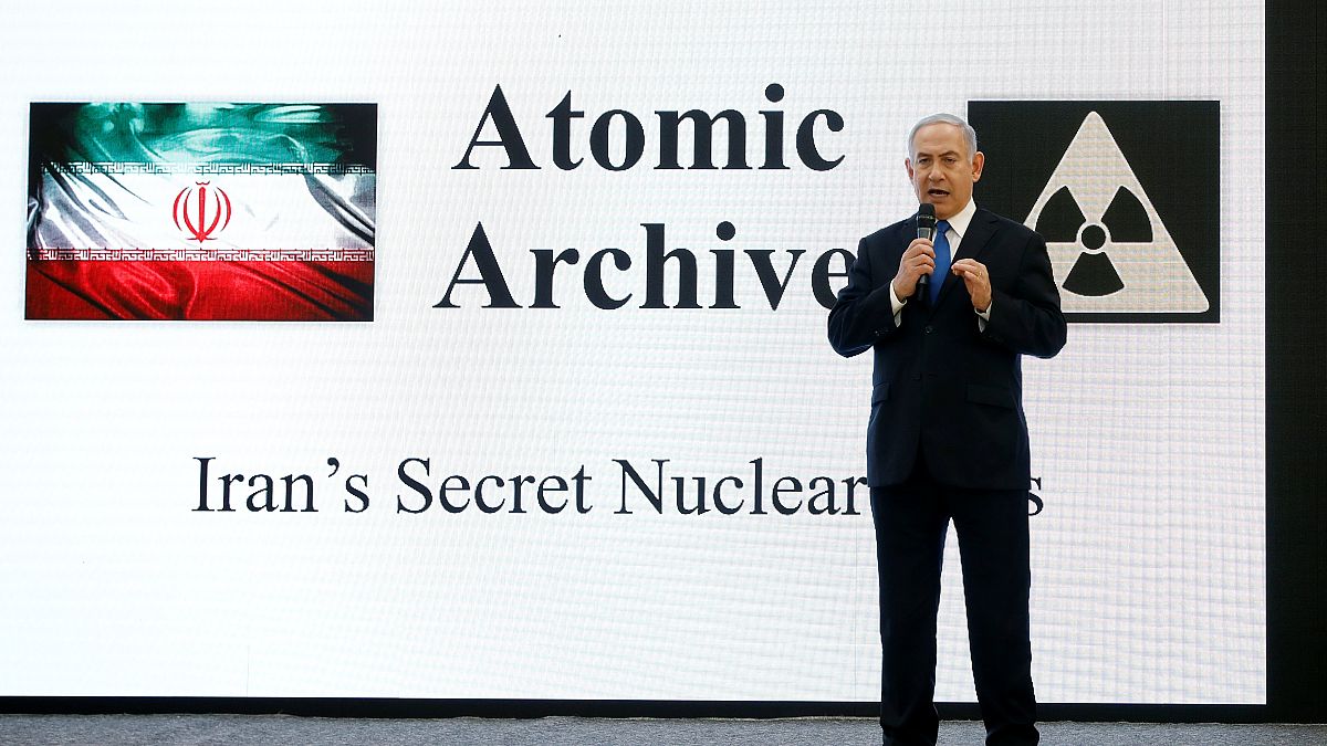 Netanjahu präsentiert Dokumente über ein geheimes Atomwaffen-Programm.