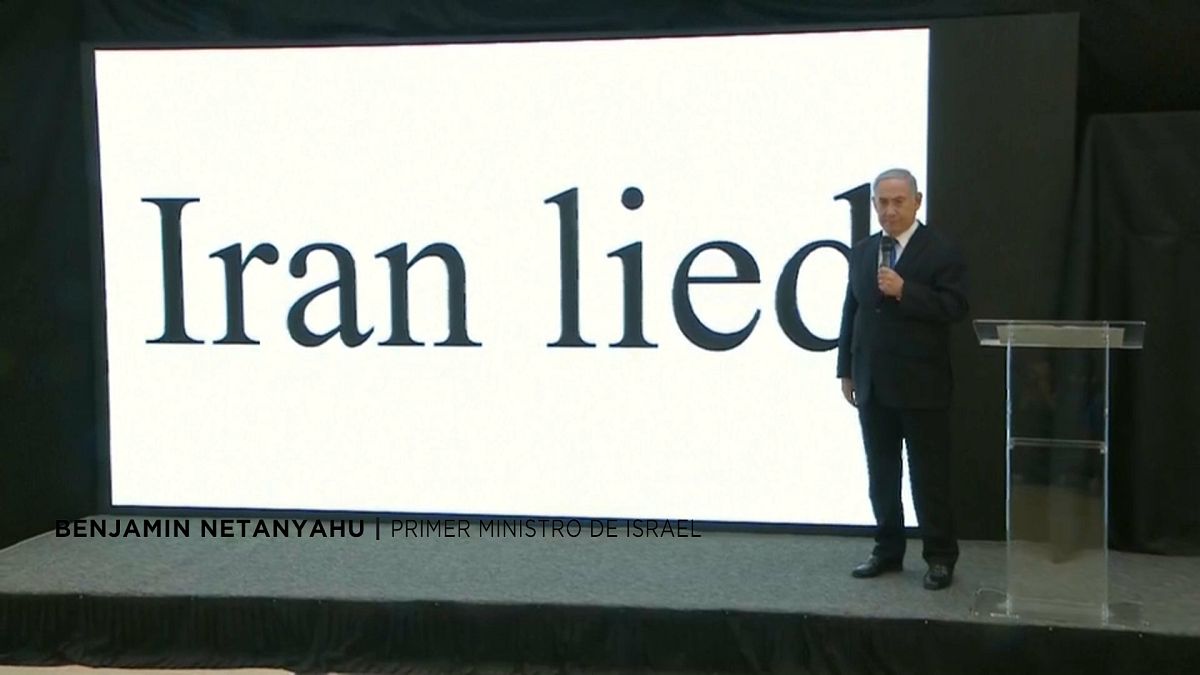 Netanyahu revela el supuesto programa nuclear secreto iraní