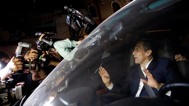 Ex-presidente Humala do Peru sai da prisão Ex-presidente Humala do Peru sai da prisão