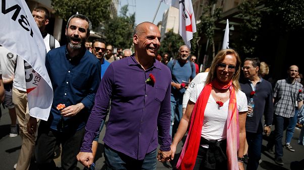 L'austérité plombe les défilés du 1er mai en Grèce L'austérité plombe les défilés du 1er mai en Grèce