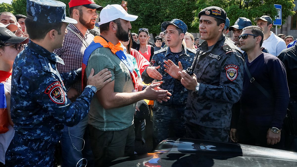 Generalstreik legt Armeniens Hauptstadt lahm