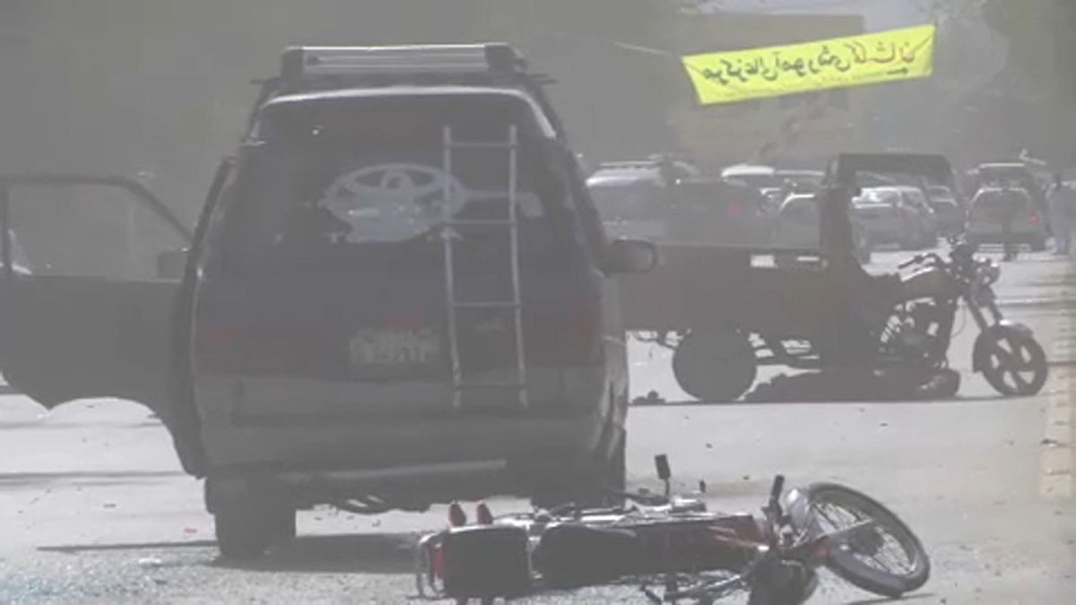 Az Euronews stábja is Kabulban volt a merényletkor